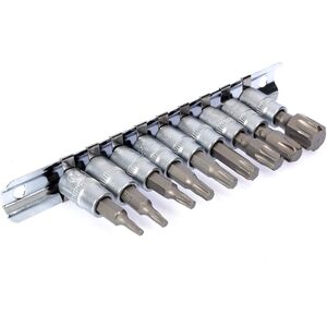 Geko Σετ κλειδιών Torx T10-60 1/4" CRV(10/20)