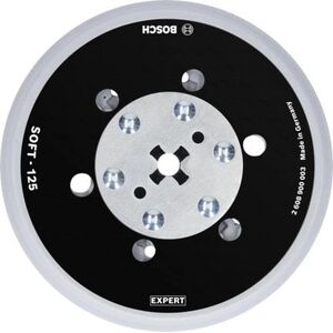 Bosch Bosch multi-hole pad 125mm soft M8 + 5/16 - 2608900003 EXPERT RANGE
