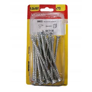 ΒΙΔΕΣ ΞΥΛΟΥ REG TORXWKSS 6.0X100 20ΤΕΜ