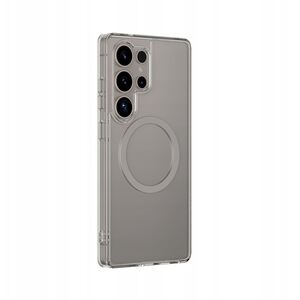 Θήκη σιλικόνης AMAZINGTHING Minimal Mag Case με μαγνητικό δακτύλιο για Samsung Galaxy S25 Ultra - γκρι