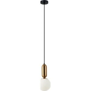 Lampa wisząca Italux Lampa wisząca ALDEVA PND-02340-1S-BRO Italux
