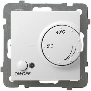 Ospel Regulator temperatury AS z czujnikiem podpodłogowym biały (RTP-1G/m/00)