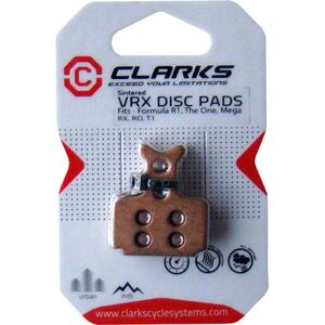 Clarks Okładziny hamulcowe FORMULA (One, R1, Mega, RX, R0, T1) metaliczne spiekane
