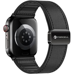 Λουράκι για Apple Watch FORCELL F-Design FA21 οικολογικό δέρμα 38 / 40 / 41 mm μαύρο