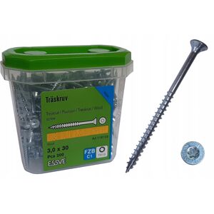 ΒΙΔΑ ΞΥΛΟΥ ESSDRIVE 3.0X30 FZB 200