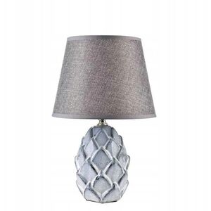 Λάμπα τραπεζιού LETI GREY 10x10x30cm
