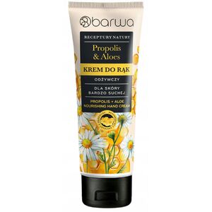 BARWA Receptury Natury Κρέμα χεριών θρεπτική - Πρόπολη & Αλόη 100 ml