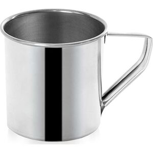 Orion Kubek, garnek stalowy z uchwytem, turystyczny, 9 cm, 0,45 l