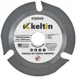 Δίσκος κοπής ξύλου 125X22,23mm 3T (100/200)