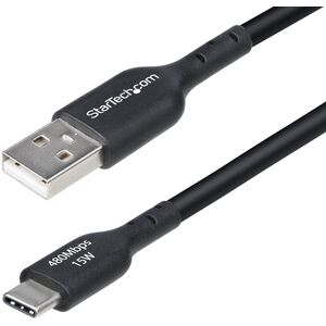Καλώδιο USB-A σε USB-C 4M Μαύρο/Καλώδιο USB 2.0 Μεταφοράς Δεδομένων