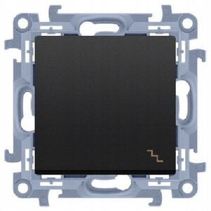 Διακόπτης σκάλας Kontakt Simon 10 CW6C.01/49 μαύρο ματ