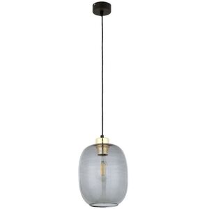TK Lighting Delta 4839 κρεμαστό φωτιστικό 1x15W E27 γραφίτης/χρυσό