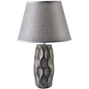 Λάμπα τραπεζιού LETI GREY 9x9x39cm