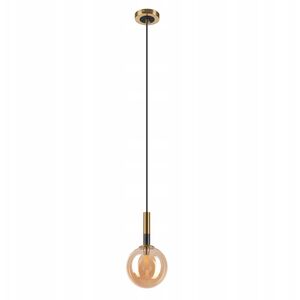 Lamkur Rollo 49342 κρεμαστό φωτιστικό 1x5W G9 χρυσό