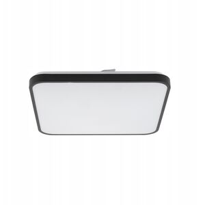Nowodvorski Agnes Square 10985 πλαφονιέρα LED PRO 1x32W 2700lm 3000K IP44 μαύρο
