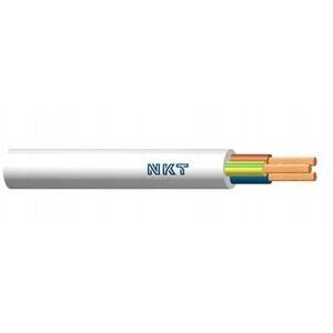 Καλώδιο OWY 4x1mm2 300/500V λευκός κύλινδρος 100m