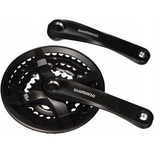 Shimano FC-TY501 δισκοβραχίονας, 175 mm 42/34/24T, 6-8v, με προστατευτικό αλυσίδας