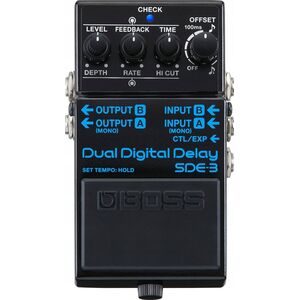 Boss SDE-3 Διπλό Ψηφιακό Πεντάλ Delay