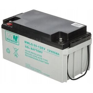 ΜΠΑΤΑΡΙΑ GEL 12V/65AH-MWLG MW Power