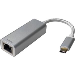 Προσαρμογέας δικτύου Deltaco USB-C DELTACO, 2,5G, αλουμίνιο / USBC-GIGA6
