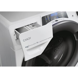 Πλυντήριο ρούχων Candy με στεγνωτήριο | RPW 41066BWMR8-S | Κατηγορία ενεργειακής απόδοσης A/D | Μπροστινή φόρτωση | Χωρητικότητα πλύσης 10 kg | 1400 RPM | Βάθος 58 cm | Πλάτος 60 cm | Οθόνη | Ψηφιακό | Σύστημα στεγνώματος | Χωρητικότητα στεγνώματος 6 kg |