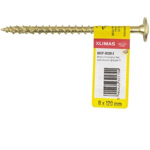 ΒΙΔΕΣ ΞΥΛΟΥ TORXWKCP 8.0X120 1ΤΕΜ