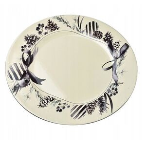 BLANCHE FESTIVE Διακοσμητικό άρθρο πιάτο 33xh2cm