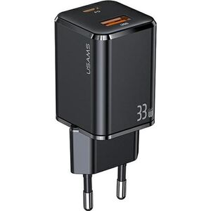 Ładowarka Usams T43 1x USB-A 1x USB-C 3 A (6958444972091)