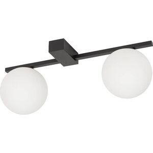 Lampa sufitowa Nowodvorski Nasufitowa lampa Pik 10300 loftowa do salonu czarna biała