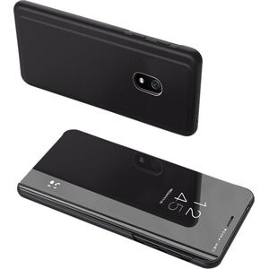 Hurtel Clear View Case futerał etui z klapką Xiaomi Redmi 8A czarny uniwersalny