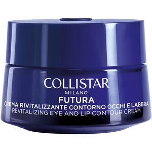 Κρέμα περιγράμματος ματιών και χειλιών Collistar Futura Revitalizing Eye And Lip Contour Cream, 15 ml