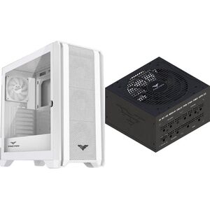 Obudowa PREYON Obudowa PREYON Obudowa Nest Windy White + Zasilacz PREYON EAGLE POWER GOLD 750W