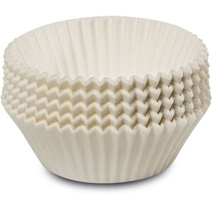 Φόρμες ψησίματος χαρτιού 100 τεμ. λευκές Easy Bake O7x3cm 8006043008586