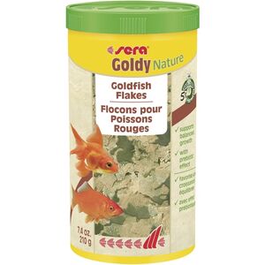 Sera Goldy Nature 1000 ml, νιφάδες - premium τροφή