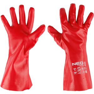 Rękawice ochronne długie PVC, 3121X, rozmiar 10