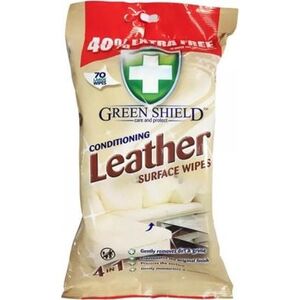 Green Shield Chusteczki nawilżane Green Shield Leather 70 sztuk uniwersalny