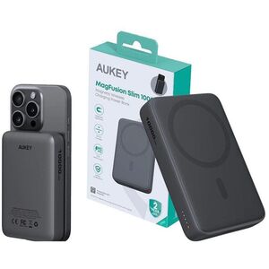 AUKEY PB-MS04 Gray Qi2 PowerBank | 10000mAh | 20W | MagSafe PD