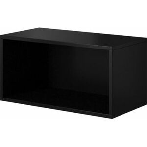 Cama Meble Regał ROCO RO4 75/37/37 czarny