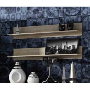 Cama Meble Półka 125cm (2szt) SOHO dąb sonoma mat