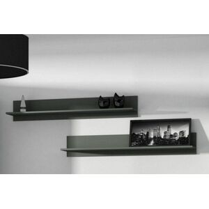 Cama Meble Półka 125cm (2szt) SOHO szary mat