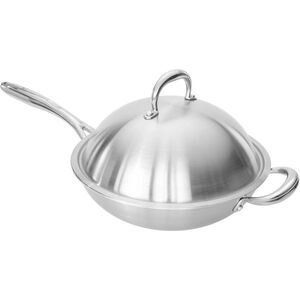 Shiori  Stainless Steel 304 patelnia WOK 28cm x 8,20 cm indukcja