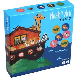 Barbo Toys Gra Pamięciowa Memory dla dzieci Arka Noego