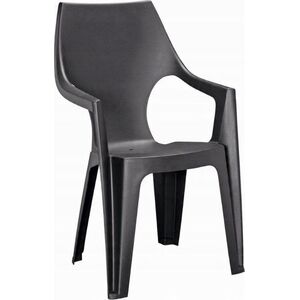 Keter Καρέκλα κήπου Dante High Back γκρι 29187057939
