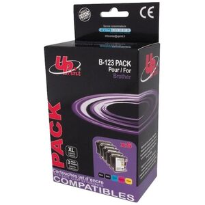 UPrint Brother LC123 Multipaka 3584770889166