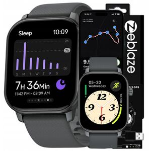 Έξυπνο ρολόι Zeblaze GTS 3 GPS (γκρι)