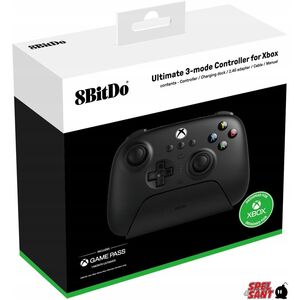 8BitDo Ultimate Ενσύρματο Χειριστήριο 3-Λειτουργιών, Μαύρο, Xbox / PC / Android