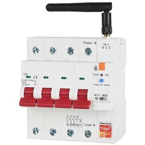 TUYA έξυπνος διακόπτης, 3P+N, Wi-Fi, RS485, 63A