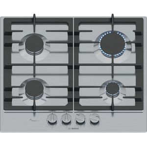 Bosch Serie 6 PCP6A5I90 płyta kuchenna Stal nierdzewna Wbudowany 58 cm Gaz 4 stref(y)
