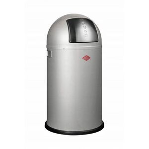 Κάδος απορριμμάτων ασημί 50l Pushboy Wesco