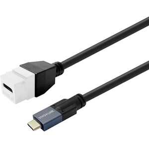 Keystone White USB-C female